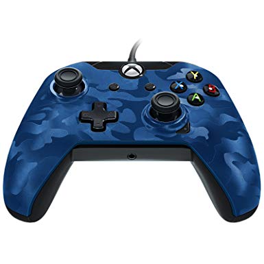 Wired Controller - Blue Camo (Xbox One)