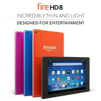 Fire HD 8 8 HD Display Wi-Fi 8 GB - Includes Special Offers Blue