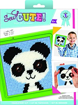 Colorbok Sew Cute Needlepoint Paul Panda