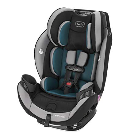 Evenflo EveryStage DLX All-In-One Car Seat, Reef