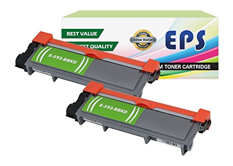 2PK EPS Replacement Toner Cartridge for Dell E310dw E514dw E515dw E515dn 2600 Pages Yield