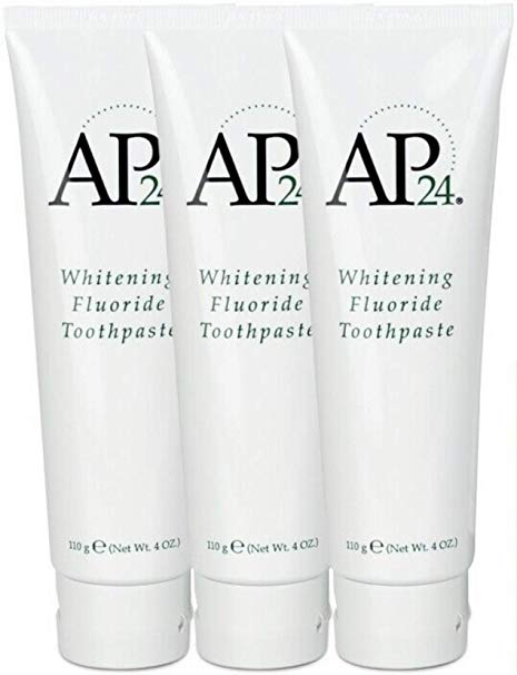 Nu Skin tlKTWs Ap 24 Whitening Fluoride Toothpaste, 4 oz, 3 Pack