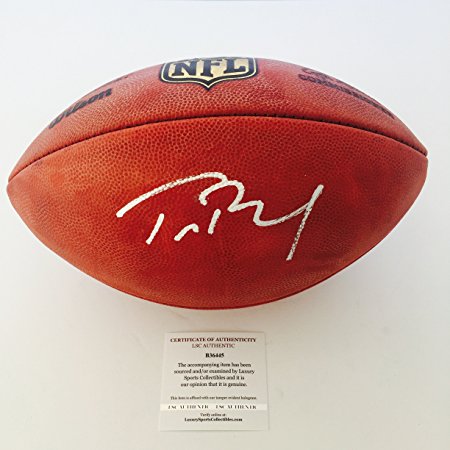 Patriots Tom Brady Signed NFL "The Duke" Official Game Football LSC Authentic