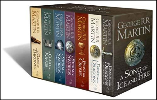 A Song of Ice and Fire - A Game of Thrones: The Complete Boxset of 7 Books