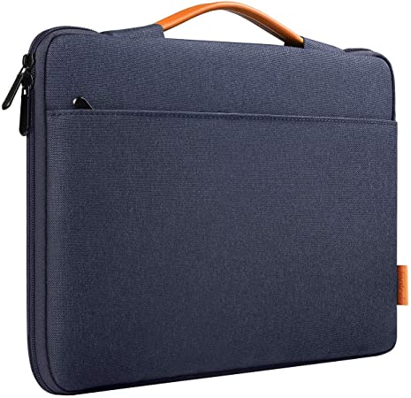 Inateck 13-13.3 Inch Laptop Sleeve Case Bag Briefcase Compatible 13 Inch MacBook Air 2010-2020, MacBook Pro 13 Inch 2012-2019, 12.3 Surface Pro X/7/6/5/4/3, Surface Laptop 3 - Blue