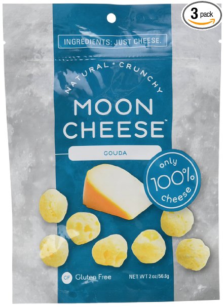 Moon Cheese, 2 Oz. Pack of Three (Gouda)