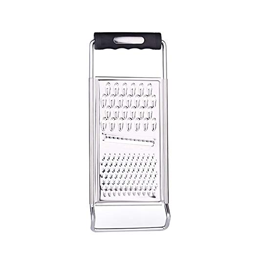 ZYluoke Kitchen Graters Cheese Grater,Ginger Grater & Lemon Zester Micro Blade Cover Stainless Steel Razor Sharp Teeth - High Performance - for Vegetables, Fruits, Cheese, Chocolate