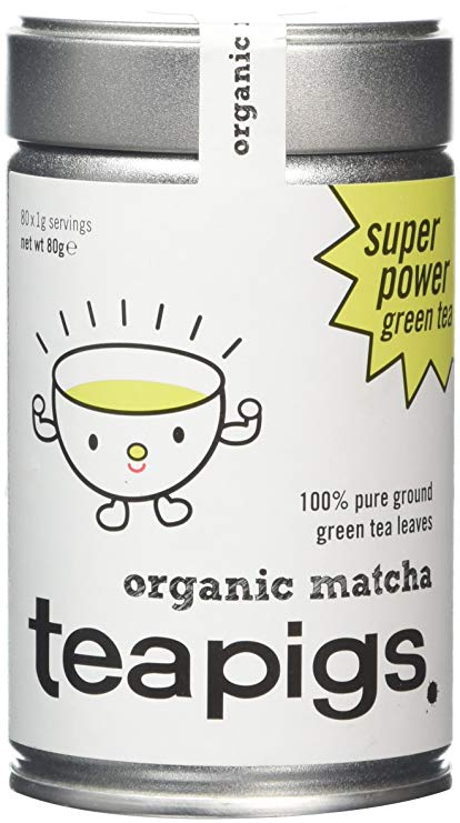 teapigs Organic Matcha Green Tea Powder 80 g