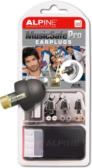 Alpine MusicSafe Pro Hearing Protection System for Musicians Black