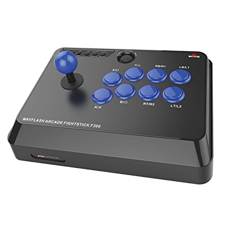 Mayflash F300 Arcade Fight Stick Joystick for PS4 PS3 XBOX ONE 360 PC & SWITCH