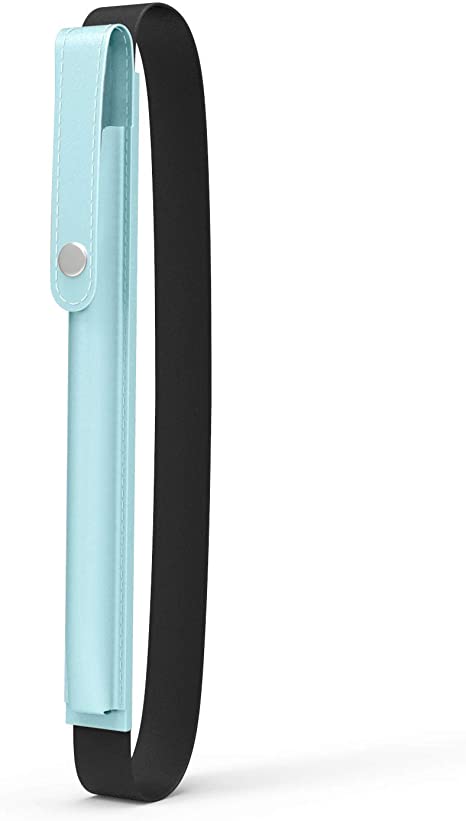 MoKo Case Holder for Apple Pencil 1st/2nd Generation, Elastic Detachable Pouch for Apple Pencil, Fit iPad 9th/8th/7th Generation 10.2", iPad Air 5/4 10.9", iPad 9.7", iPad Air 3 10.5",Sky Blue