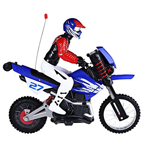 iGarden Huanqi 528 35MHz Motor Off-road High Speed Radio Control RC Motorcycle with Stunt Function