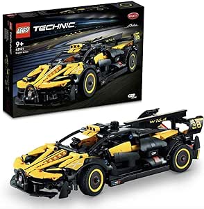 LEGO Technic Bugatti-Bolide, Auto-Modellbausatz, Sportwagen-Spielzeug, ikonisches Auto-Set zum Sammeln, Geschenk für Jungen und Mädchen ab 9 Jahren 42151