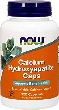 NOW FOODS SPO Calcium Hydroxyapatite, 120 Count