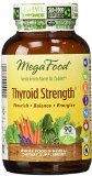 MegaFood - Thyroid Strength Helps to Maintain Already Healthy Cholesterol Levels 90 Tablets Premium Packaging