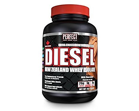 Diesel Whey Protein -Chocolate New Zealand 100% Isolate (910g) Brand: Perfect
