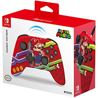 Hori Nintendo Switch Wireless HORIPAD (Super Mario) - Officially Licensed By Nintendo - Nintendo Switch