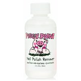 Piggy Paint All Natural Girls Nail Polish Remover No Acetone with Aloe Vera and Vitamin E for Kids