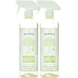 Puracy 100 Natural All Purpose Cleaner - THE BEST Household Cleaner - Streak-Free Multi-Surface Spray - Superior Results on Glass and Stainless Steel - Child and Pet Safe - No Harsh Chemicals - 25 oz - 2-pack