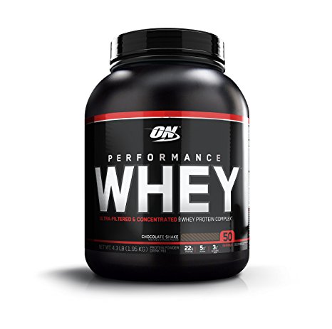 OPTIMUM NUTRITION Performance Whey, Chocolate Shake 4.3lb