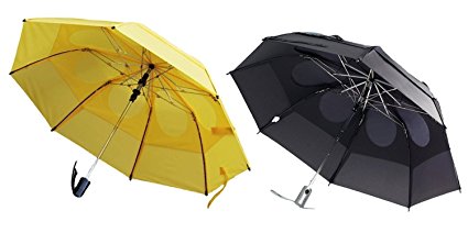 Gustbuster Metro Wind Resistant Umbrellas 2 Pack Bundle