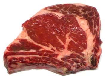 New York Prime Meat USDA Prime 21 Days Aged Beef Rib Eye Steak Bone, 1-3/4-inch thick, 2-Count, 30-Ounce Packaged in Film & Freezer Paper