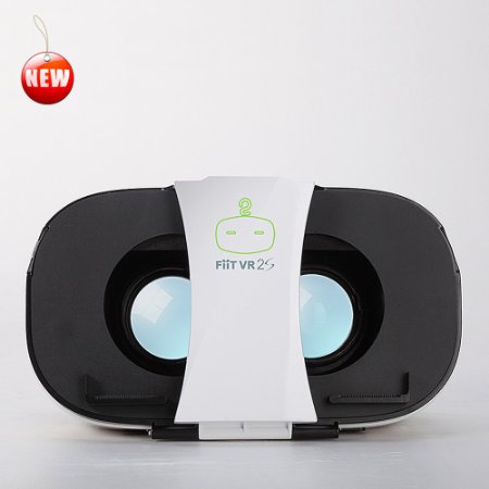 Fiit VR 2S 3D Virtual Reality Headset for iOS & Android Smart Phones from 4.5 to 6.5 inches
