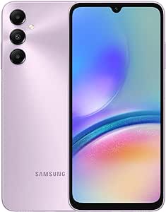 Samsung Galaxy A05s, Android Smartphone, Dual SIM Mobile Phone, LTE, 4GB RAM, 128GB Storage, (Violet)