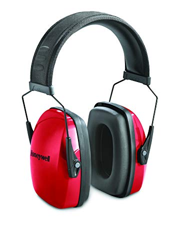 Honeywell RWS-53006 Low Profile Earmuff (Red)