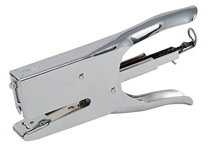 Stapler Heavy Duty for Office Desktop by Royal Imports - High Capacity Industrial Chrome Plier, 40 Sheet