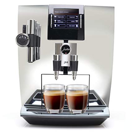 Jura J90 Automatic One-Touch Coffee Machine Chrome