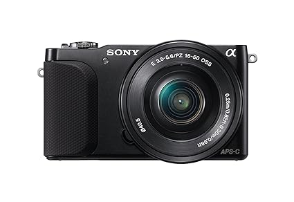 Sony NEX-3NL/B Mirrorless Camera Body with SELP1650 16-50 mm Retractable Lens (Black)