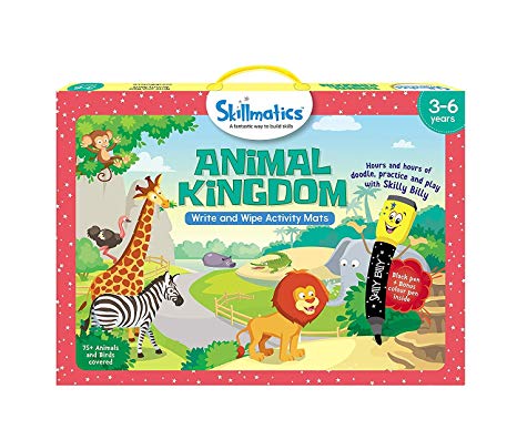 Skillmatics Educational Game: Animal Kingdom, 3-6 Years