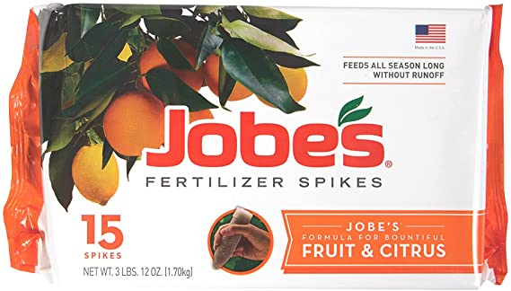 Jobe's 100046754 1612 Fertilizer Spike, 15, Brown