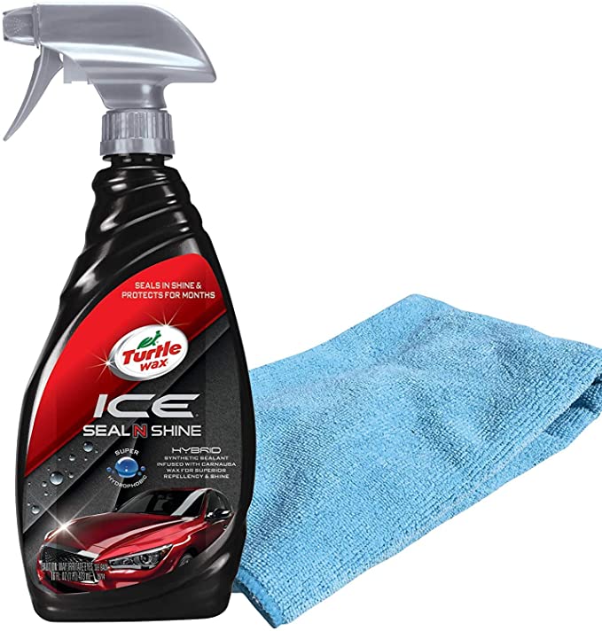 Turtle Wax 53223 ICE Seal N Shine with Premium Microfiber Towel