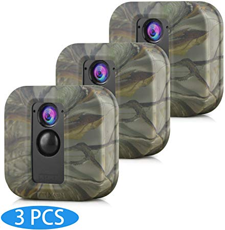 Blink XT/XT2 Skin, Indoor/Outdoor Silicone Skins Protective Case Cover for Blink XT/XT2 Security Camera, Compatible for Blink XT/XT2 Accessories (3-Pack, Camouflage)