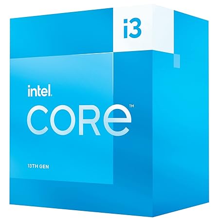 Intel Core i3-13100 Desktop Processor 4 cores (4 P-cores   0 E-cores) 12MB Cache, up to 4.5 GHz