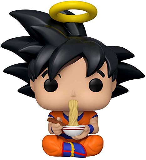 Funko Pop!: Dragonball-Z - Goku Eating Noodles, Amazon Exclusive