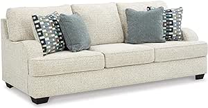 Signature Design by Ashley Valerano Casual Sofa for Living Room, Beige