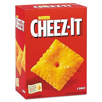SUNSHINE 827695 Cheez-it Crackers, 48 oz Box