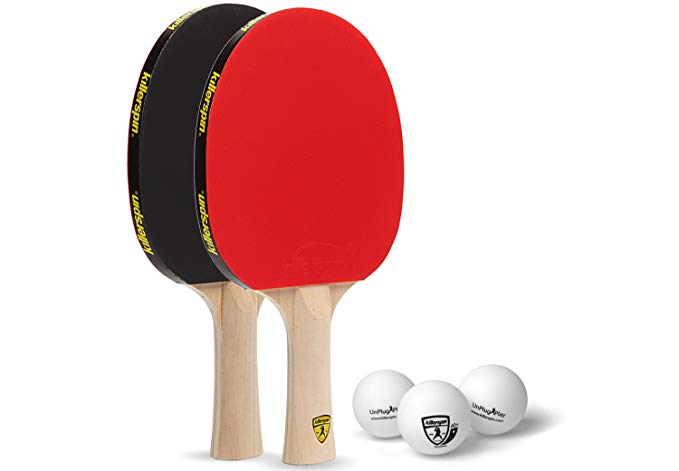 Killerspin JetSet 2U Classic Table Tennis Racket Set