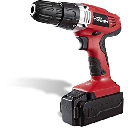 Portable 18V Ni-Cd Cordless Drill With Built-In LED Work Light And Comfort-Grip Handle Featuring A 3/8" Keyless Chuck Perfect Your Projects Done With Less Tool Switching And More Convenience