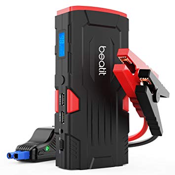 Beatit BT-D11 800A Peak 18000mAh 12V Portable Car Jump Starter (up to 7.5L Gas Or 5.5L Diesel) with Smart Jumper Cables Auto Battery Booster Power Pack