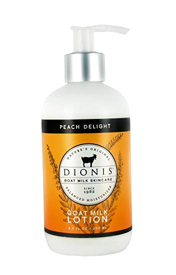 Dionis Goat Milk Skincare Lotion (Peach Delight, 8.5 oz)
