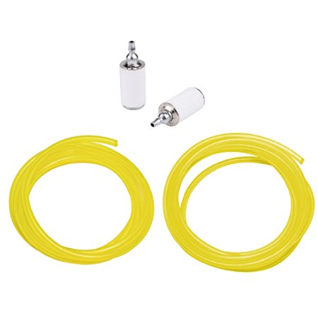 Paxcoo 10 Feet Fuel Line and 2 Pcs Fuel Filter for Zama Poulan Weedeater Chain Saw