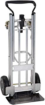 COSCO 3-in-1 Assist Series Hand Truck/Assisted Hand Truck/Cart with flat-free wheels