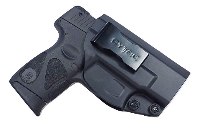 Tactical Scorpion Gear Polymer IWB Concealed Inside Pants Holster: fits Smith & Wesson S&W M&P Shield .40 3.1″, 9mm 3.1″