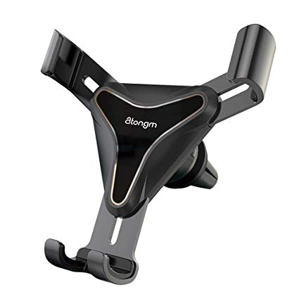 Car Mount,atongm Cell Phone Holder for Car with Adjustable Car Phone Holder Cradle Compatible iPhone Xs/XS MAX/XR/X/8/8Plus/7/7Plus/6s, Galaxy S7/S8/S9, Google Nexus, Huawei and More