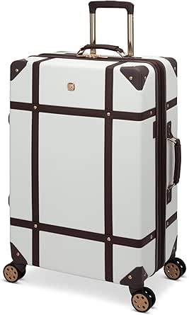 SwissGear Unisex hardside expandable luggage with spinner wheels Luggage- Trunk