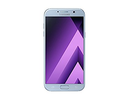 Samsung Galaxy A7 (2017) Factory Unlocked SM-A720F/DS 32GB 3GB Ram Dual Sim 4G LTE USA Caribbean & Latin International Version (Blue Mist)
